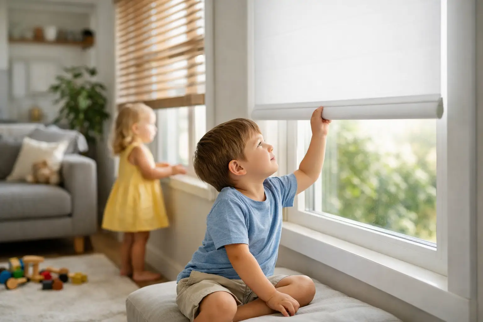 7 Child Safe Blinds Ideas for Family Homes