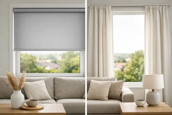 Roller Blinds or Curtains - Which Works Best?