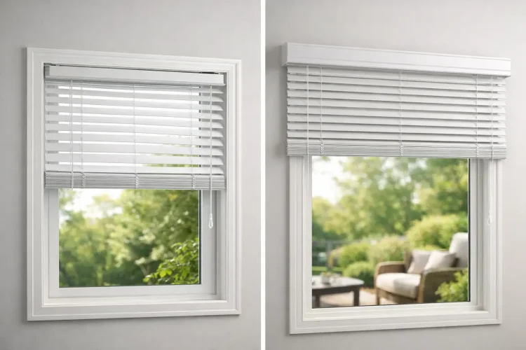 Inside Mount vs Outside Mount Blinds