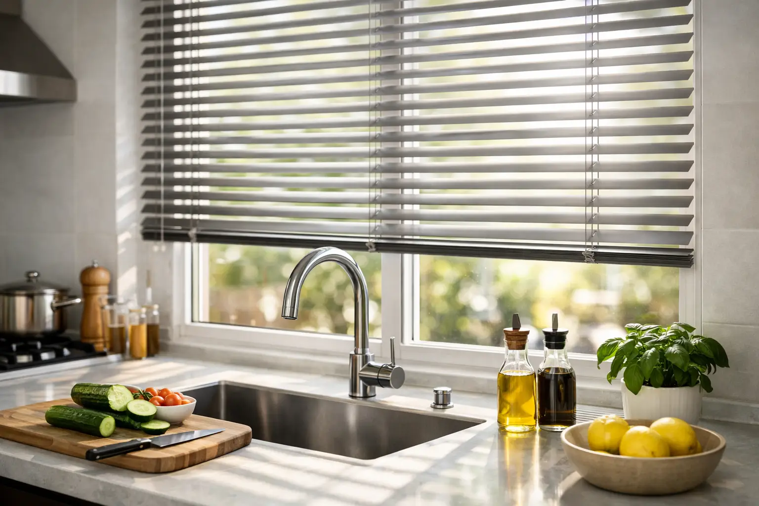 Venetian Blinds for Kitchens That Work