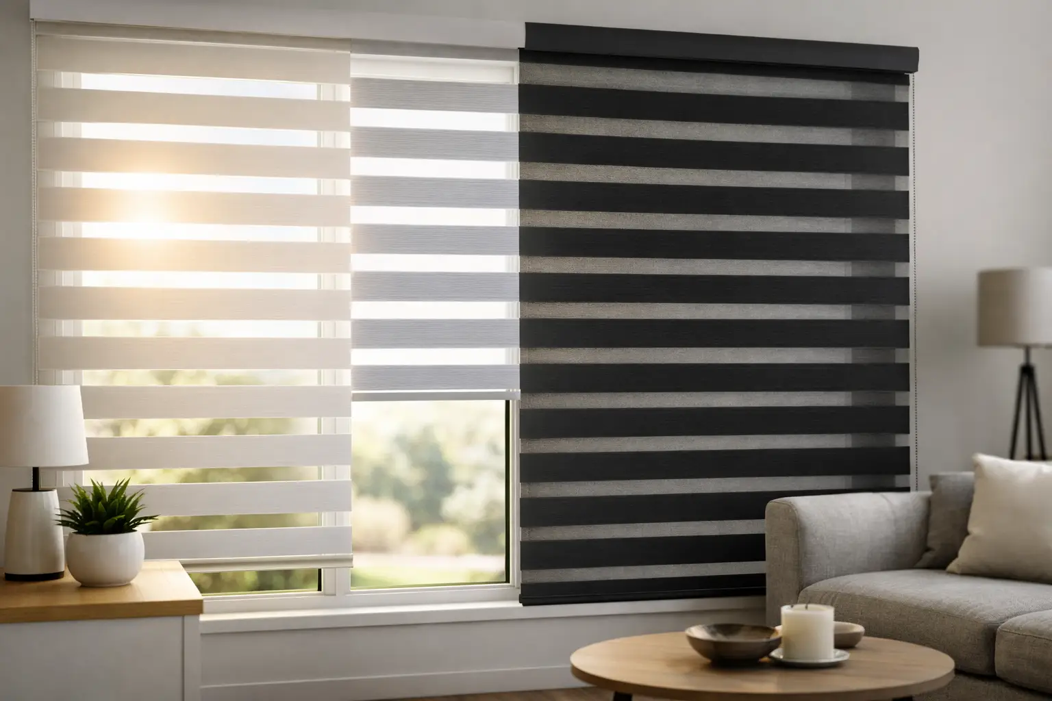 Day and Night Blinds for Flexible Light Control