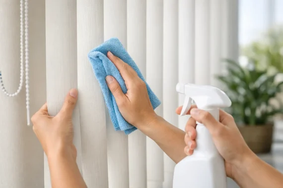 How to Clean Vertical Blinds Without Damage