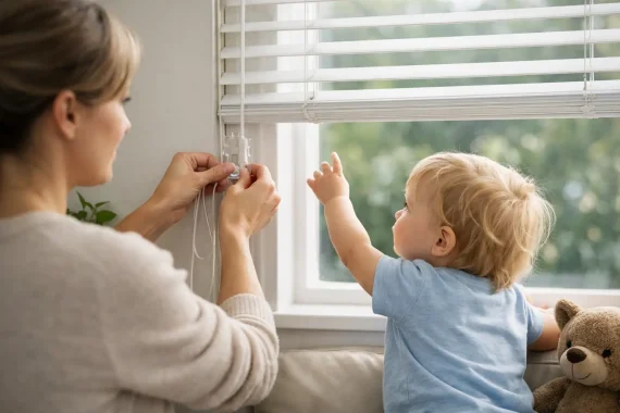 How to Childproof Window Blinds Safely at Home