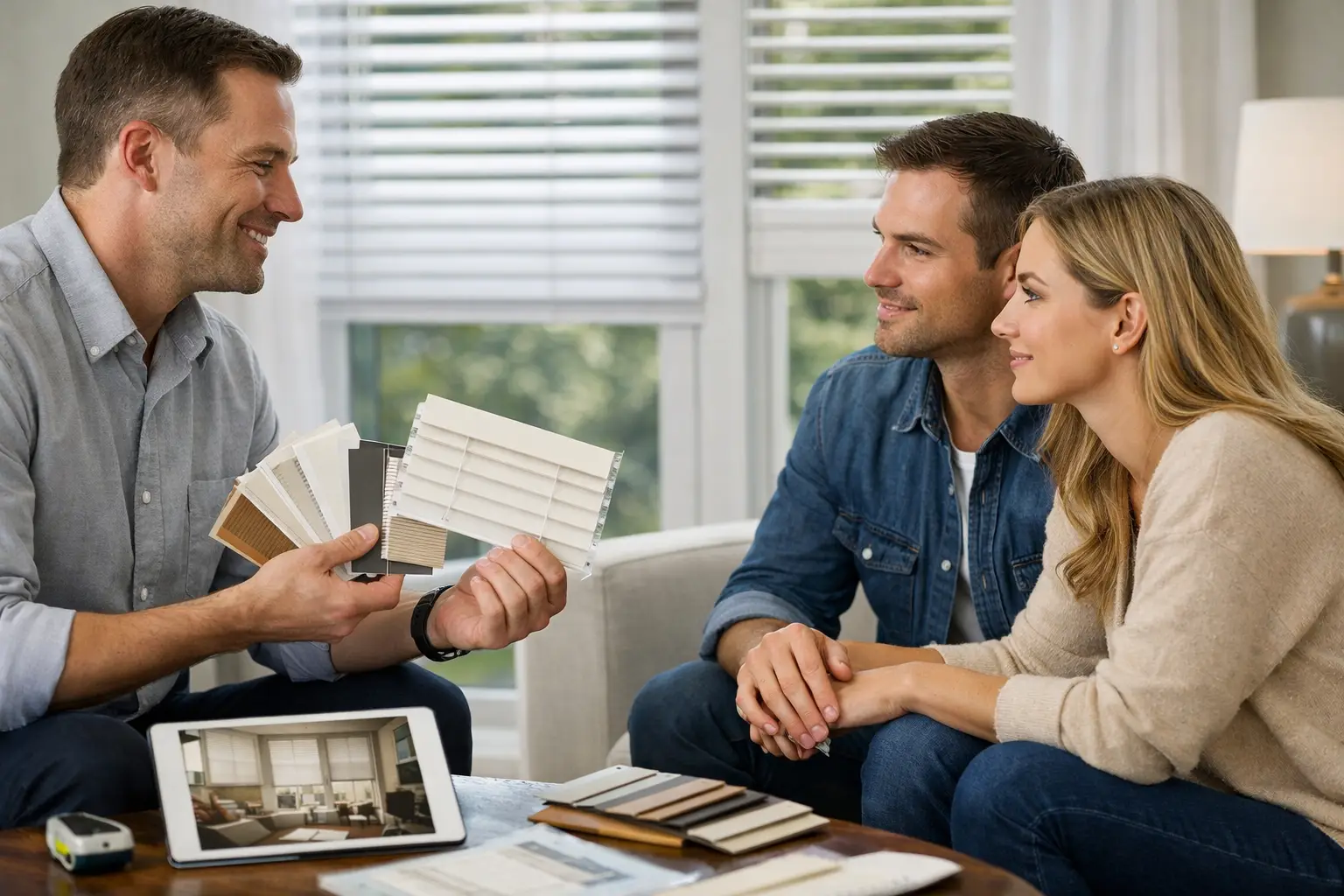 What Happens at a Blinds Appointment at Home?